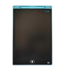 電子畫板彩色筆跡 12吋 兒童繪畫板, 天藍