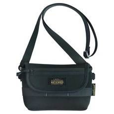 Matchwood Leap 潛水布收納包 斜背包 黑色, 17 x 3.8 x 12cm