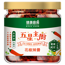 健康廚房 五星主廚 花椒辣醬, 190g, 1個