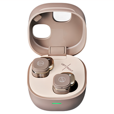 audio-technica 鐵三角 真無線耳機 原廠保固, ATH-SQ1TW2-CA, 拿鐵棕