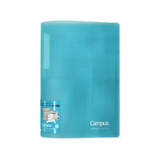 KOKUYO 國譽 Campus 大開口文件夾 A4, 最多可收納40張紙 A3大小, 藍綠色, 1本