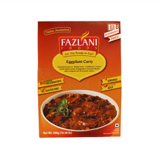 FAZLANI 印度茄子咖喱風味即食調理包, 300g, 1包