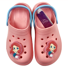 BORUI 柏睿鞋業 兒童款 電燈飾釦洞洞涼鞋 造型防水園丁鞋