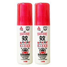 人生製藥 歐米天然防蚊液 蚊ByeBye, 60ml, 2瓶