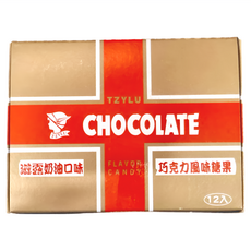 滋露 奶油口味巧克力風味糖果, 12入, 21g, 1盒