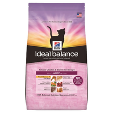 Hill's 希爾思 ideal balance 成貓 貓糧, 天然雞肉 + 糙米配方, 3.5lb, 1袋