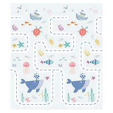 寶寶爬行墊, E 海洋世界 + 蘑菇樂園