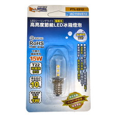 SUPERCELL 超電王 高亮度節能LED冰箱燈泡 PTL-2212 25個, 暖黃光, 1盒