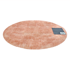 modern-twist 橢圓餐墊-高溫表面, 橘紅色, 長48 x 寬35 x 高0.1cm, 1個