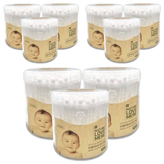 NATURE LOVE MERE 新生兒嬰幼兒護耳棉花棒, 100支, 3盒, 9盒