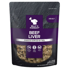 BILLY MARGOT 比利瑪格 犬用100%凍乾, 牛肝, 50g, 1包