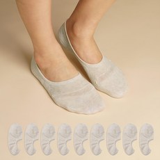 Sockpiens 女用絕不脫落趾尖加固隱形襪 10雙