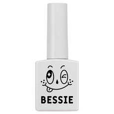 BESSIE 韓國原廠直供 亮片系列 美甲凝膠, GL07 琉璃銀, 11ml, 1瓶