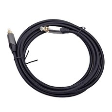 VEnTIOn 威迅 BAV系列 Hi-Fi級光纖音頻線, 鋁合金款, 黑色, 2M, 單一商品, 1條