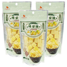 Chiao-E 巧益 金桔檸檬海鹽蜂梨糖, 210g, 3包