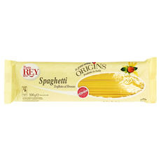REY PASTA 義大利圓直麵 口感Q彈、可輕易吸附湯汁, 500g, 1包