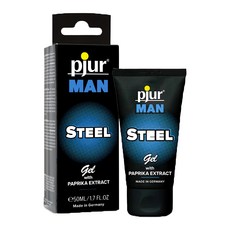 pjur MAN 鋼鐵英雄 保養凝膠 含辣椒萃取 50ml 德國製, 1條