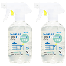 清淨海 檸檬泡泡廚房清潔噴霧, 400g, 2瓶
