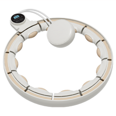 MICHAEL FITNESS 麥克健身 金屬卡扣爆汗呼拉圈, 米色, 800g, 1個