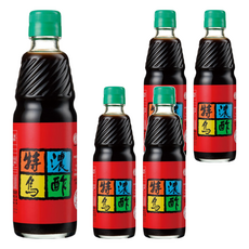 工研 特濃烏醋 300ml 沾煮滷皆宜, 5瓶