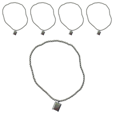 日正品 鈦赫茲無事牌項鍊 手排/手珠, 5條