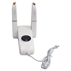 Smart Bearing 智慧魔力 多功能可定時數位顯示伸縮除臭烘鞋機, 白色