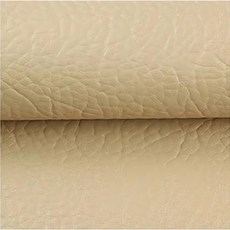 自黏背膠皮革修補貼片 135x70cm 加大質感可裁切 防水, 米黃色, 1個