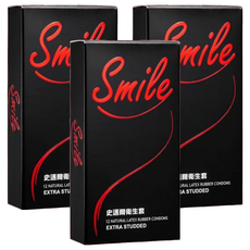 Smile 史邁爾 衛生套 顆粒型, 12個, 3盒