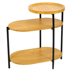 FAmILyLIFE 生活 Carmel 三層茶几, 白橡木, 1個