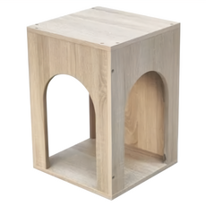 LiFArt 寵物組合櫃 轉角櫃 (經典橡木色) 28.2Wx28.2Dx40Hcm, 28.2 x 28.2 x 40cm, 1組