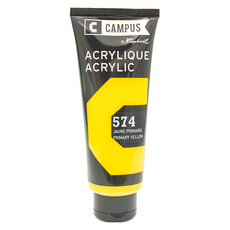 Raphael CAMPUS 康普思 壓克力顏料 N131741 574 原色黃, 100ml, 1色