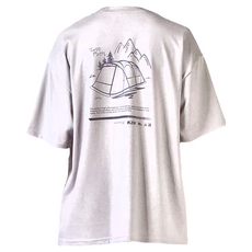 KZM 黑森林短袖, XL, 淺灰