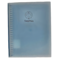 Doraemon 哆啦A夢 26孔夾 文件夾, 透藍色, 1個