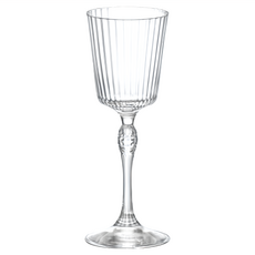 Bormioli Rocco 美式復古雕紋調酒高腳杯 80ml 6入, 1組