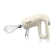 Aiwa 愛華 無線打蛋器 AI-DDQ01, 3.7V 1500mAh電池 304不鏽鋼攪拌網 五檔速度, 1個