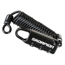 SKORPION 蠍牌 多功能密碼鎖, 黑色, 1個