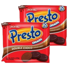 JACK'N JILL PRESTO 巧克力夾心餅, 300g, 2包