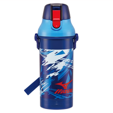 Skater 抗菌直飲水壺, MIZUNO 藍色, 800ml, 1個