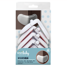 vivibaby 直角安全防護鎖 嬰幼兒安全用品, 單一顏色, 6個