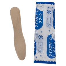 Daiwa Bussan 一次性木頭冰淇淋匙套裝 7.5cm, 300個, 1組