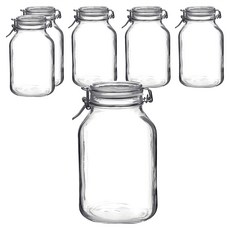 Bormioli Rocco 密封梅酒罐, 3.1L, 6個