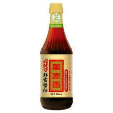 萬家香 鮮露醬油, 595ml, 1瓶