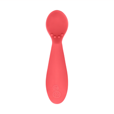 ezpz 迷你匙 100%食品級矽膠 不含BPA BPS PV 塑化劑 重金屬 適用洗碗機, 珊瑚紅, 2支