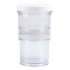 Funtaitai 按壓伸縮排氣透明密封保鮮盒 伸縮1400ml 壓縮850ml, 1個