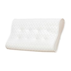 bebehome 3D成人波浪枕, 1個, 白色