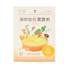 裸廚房 頭好壯壯 小寶寶粥 3包 Set, 6個月以上寶寶適用, 無添加, 360g, 1盒