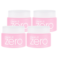 BANILA CO 芭妮蘭 台灣公司貨 ZERO 零感肌瞬淨卸妝霜 經典潤澤, 7ml, 4件