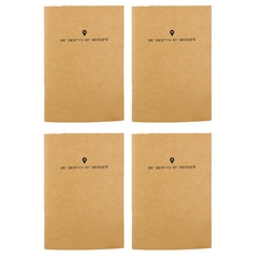 conifer 綠的事務 70紙跡系列 騎馬釘筆記本 50K 方格款 學生筆記本 鋼筆紙 原木紙語, 2組