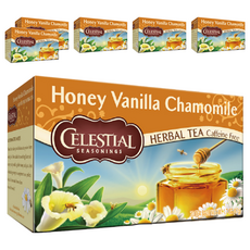 CELESTIAL SEASONINGS 詩尚草本 蜂蜜香草洋甘菊茶，無咖啡因, 2.35g, 20包, 6盒