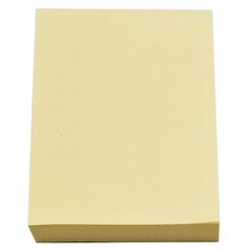 N次貼 可再貼便條紙 1.5x2in/38x51mm 300張/袋, 黃色, 3個, 6組
